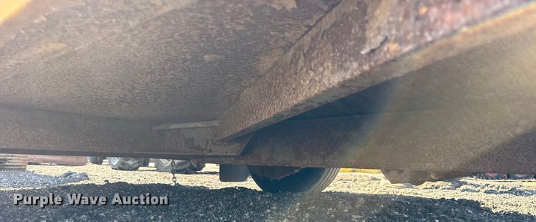 image for item ER0217 2008 Butler tilt deck utility trailer