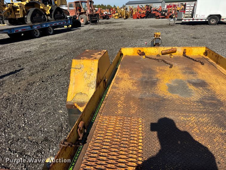 image for item ER0217 2008 Butler tilt deck utility trailer