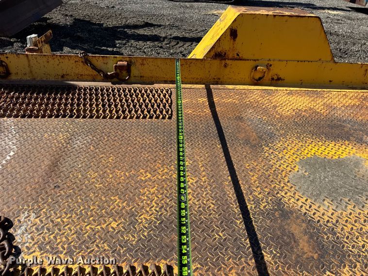 image for item ER0217 2008 Butler tilt deck utility trailer