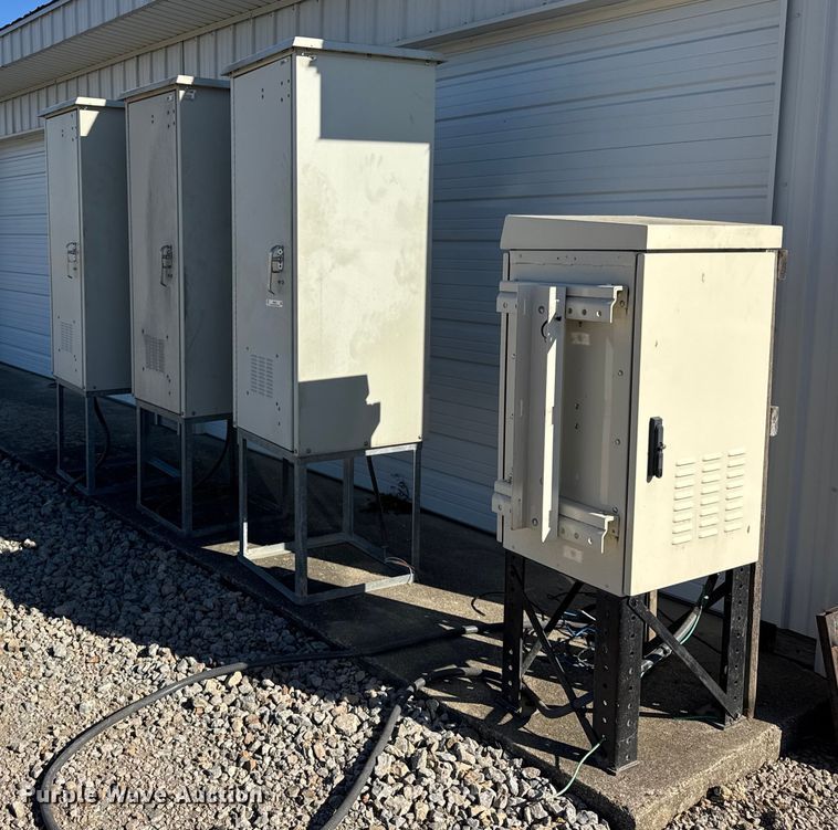 image for item ER0232 (4) electrical cabinets