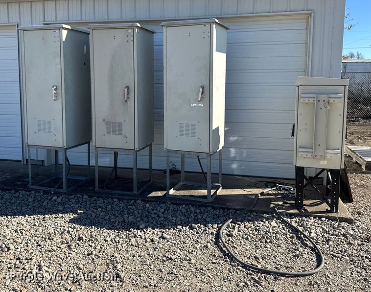 image for item ER0232 (4) electrical cabinets