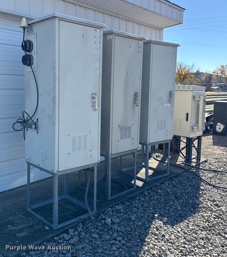 image for item ER0232 (4) electrical cabinets