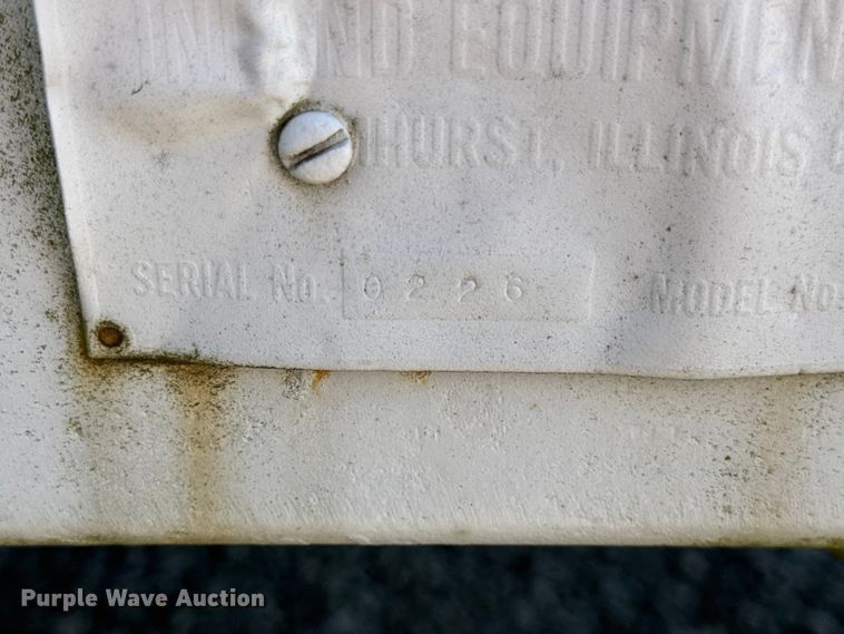 image for item ER0235 1976 Inland sprayer trailer