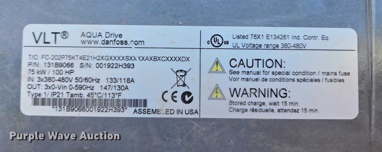 image for item ES2536 Sulzer XFP105J-CB2-PE860/4 pump