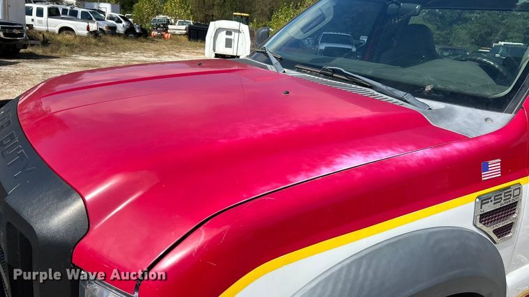 image for item ET3323 2008 Ford F550 truck cab and chassis