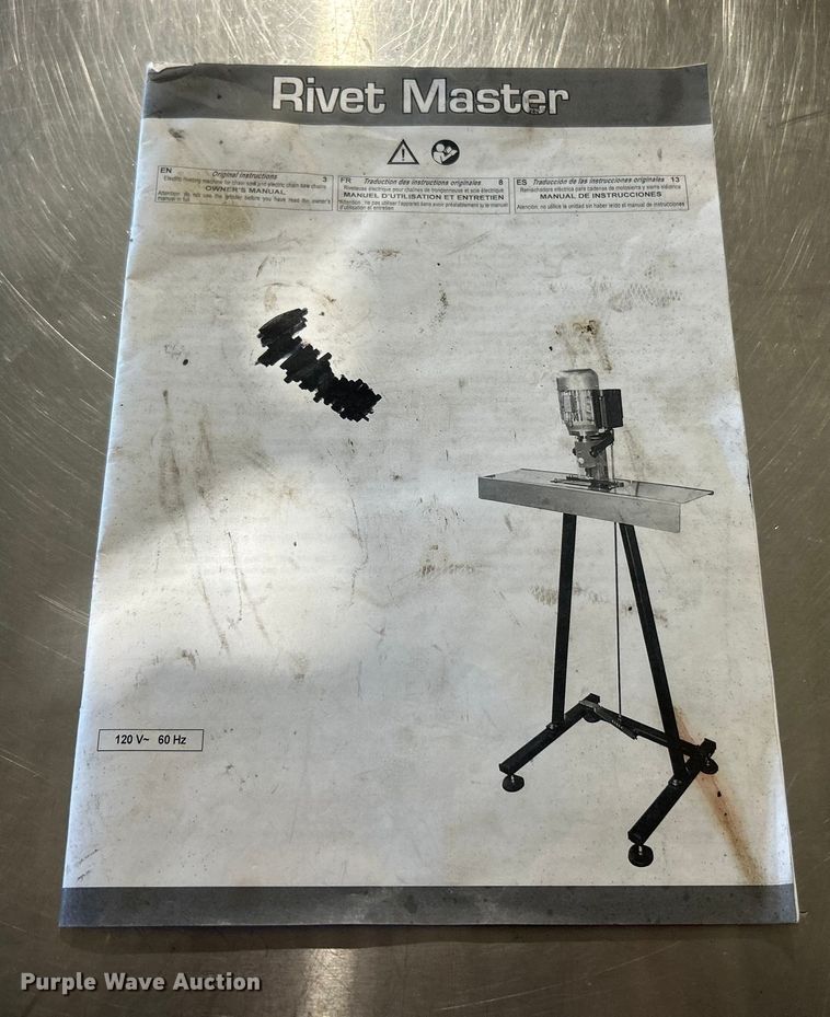 image for item ET6548 Rivet Master rivet spinner