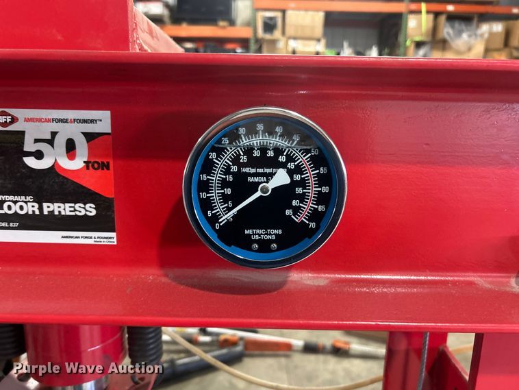 image for item ET6551 American Forge & Foundry 837 press