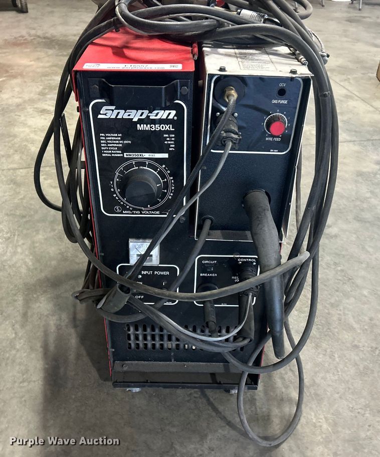image for item ET6557 Snap-On M350XL welder