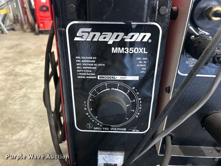 image for item ET6557 Snap-On M350XL welder