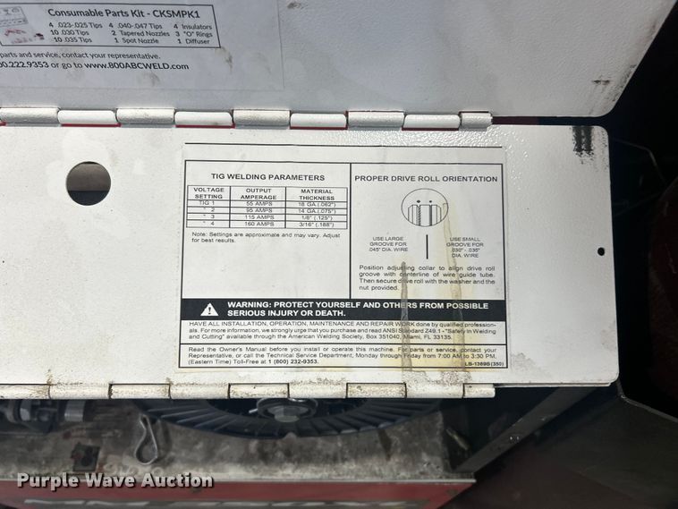 image for item ET6557 Snap-On M350XL welder