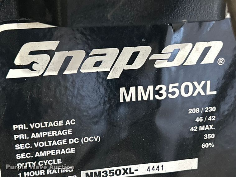 image for item ET6557 Snap-On M350XL welder