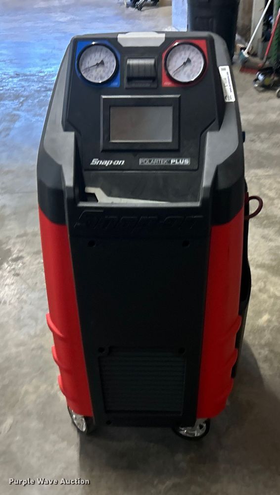 image for item ET6558 Snap-On Polartek-Plus refrigerant recovery recycling machine