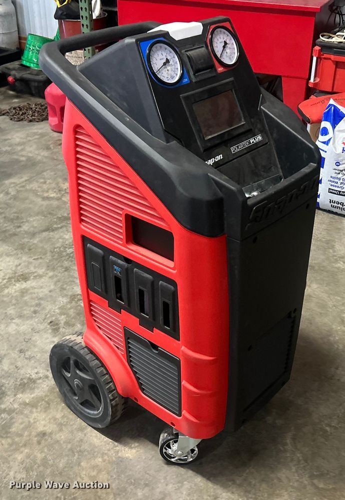 image for item ET6558 Snap-On Polartek-Plus refrigerant recovery recycling machine