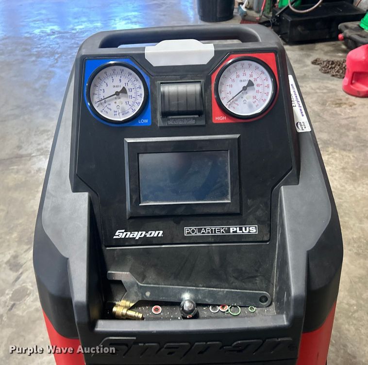 image for item ET6558 Snap-On Polartek-Plus refrigerant recovery recycling machine