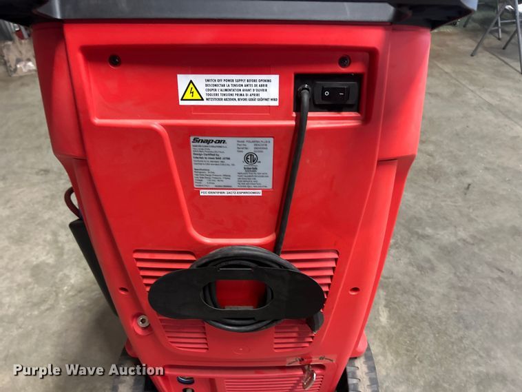 image for item ET6558 Snap-On Polartek-Plus refrigerant recovery recycling machine