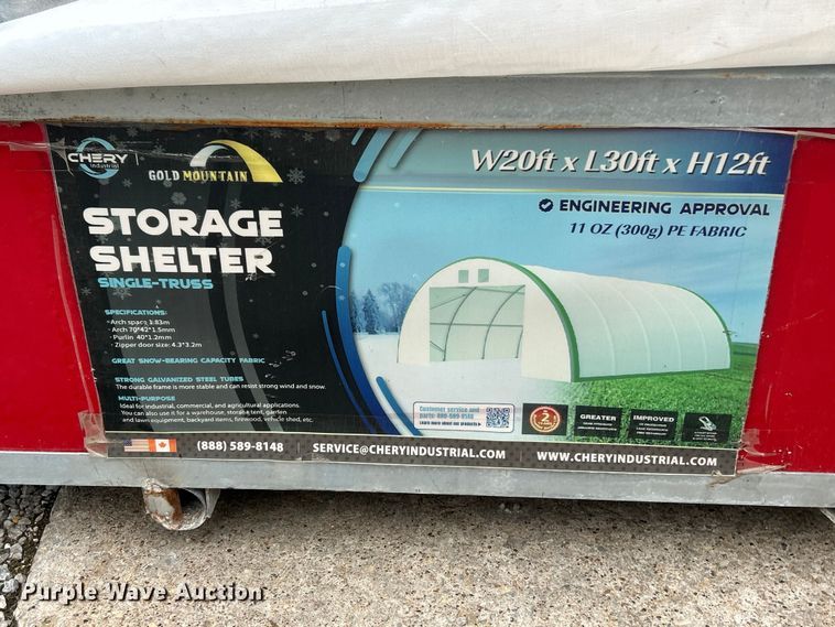 image for item ET6567 Gold Mountain storage shelter