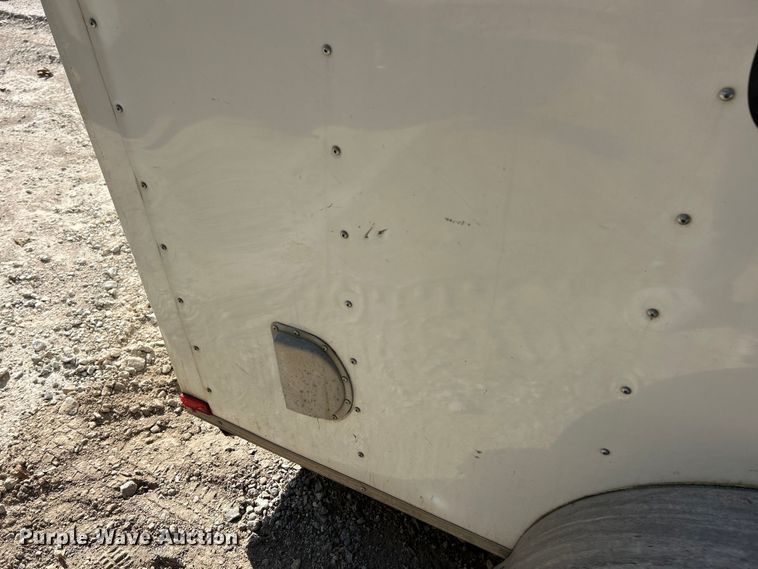 image for item ET6633 2016 Doolittle enclosed cargo trailer