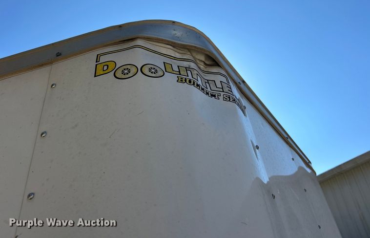 image for item ET6633 2016 Doolittle enclosed cargo trailer