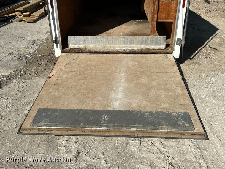 image for item ET6633 2016 Doolittle enclosed cargo trailer