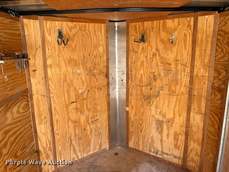 image for item ET6633 2016 Doolittle enclosed cargo trailer