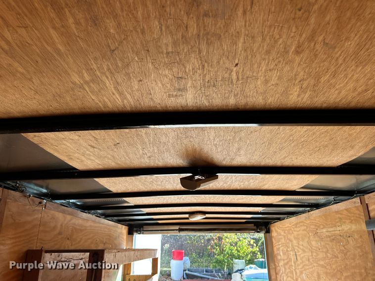 image for item ET6633 2016 Doolittle enclosed cargo trailer