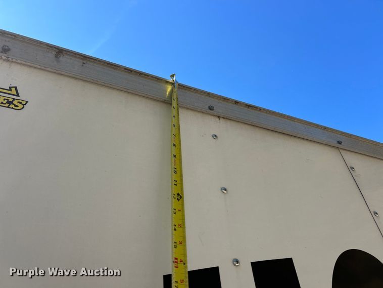 image for item ET6633 2016 Doolittle enclosed cargo trailer