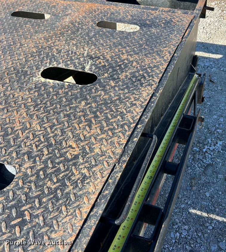 image for item ET6637 2022 Sure Trac ST102355LPDO2A-GN-2 equipment trailer