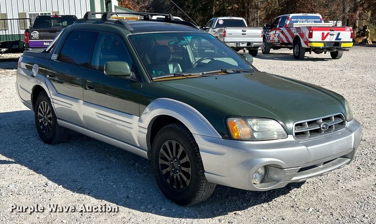image for item ET6638 2003 Subaru Baja SUV