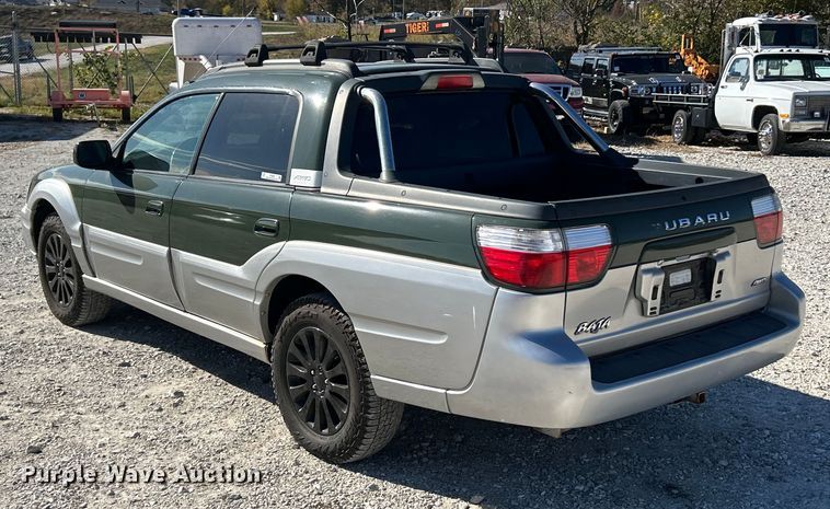 image for item ET6638 2003 Subaru Baja SUV