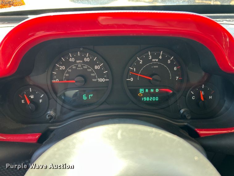 image for item ET6639 2007 Jeep Wrangler SUV