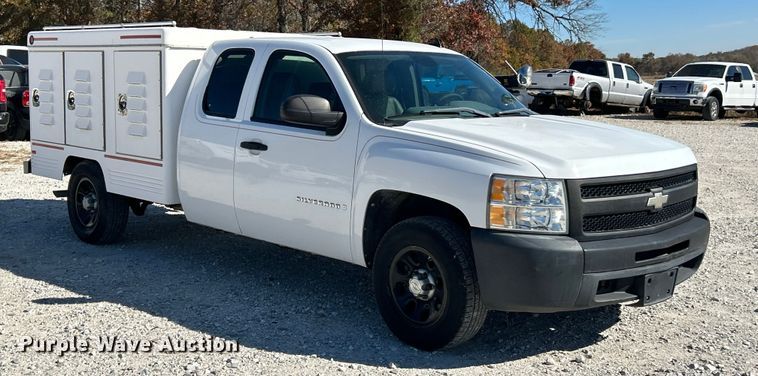 image for item ET6641 2009 Chevrolet Silverado 1500 animal control pickup truck