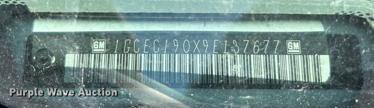 image for item ET6641 2009 Chevrolet Silverado 1500 animal control pickup truck