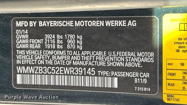 image for item ET6642 2014 Mini Cooper  Countryman 