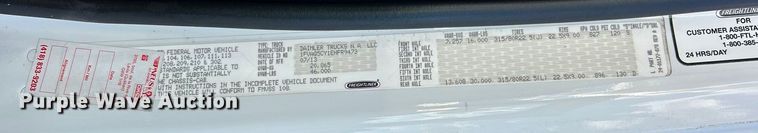 image for item ET6645 2014 Freightliner 108SD refuse truck