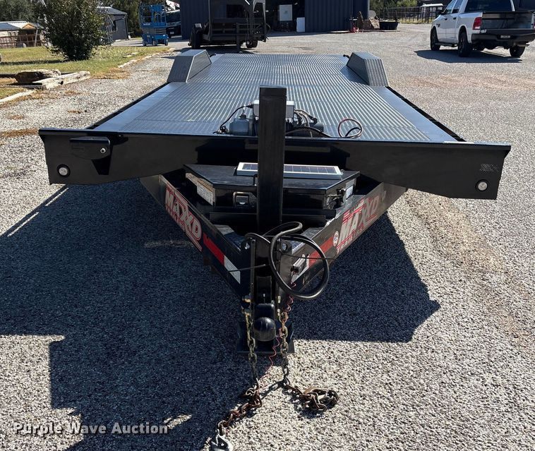image for item ET7219 2020 Maxey tilt deck utility trailer