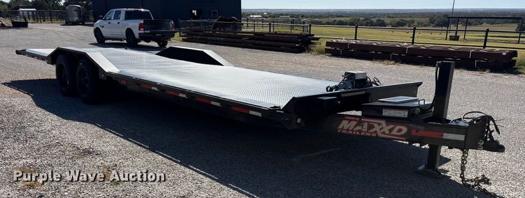 image for item ET7219 2020 Maxey tilt deck utility trailer