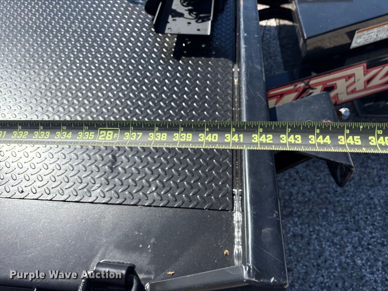 image for item ET7219 2020 Maxey tilt deck utility trailer