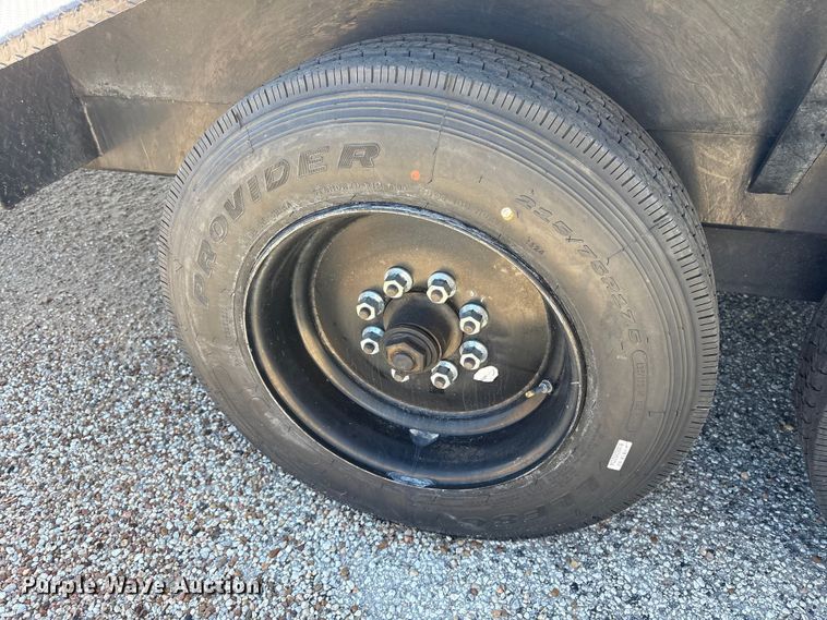 image for item ET7219 2020 Maxey tilt deck utility trailer