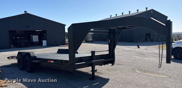 image for item ET7223 1999 Diamond 20' Utility tilt deck equipment trailer