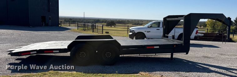 image for item ET7223 1999 Diamond 20' Utility tilt deck equipment trailer