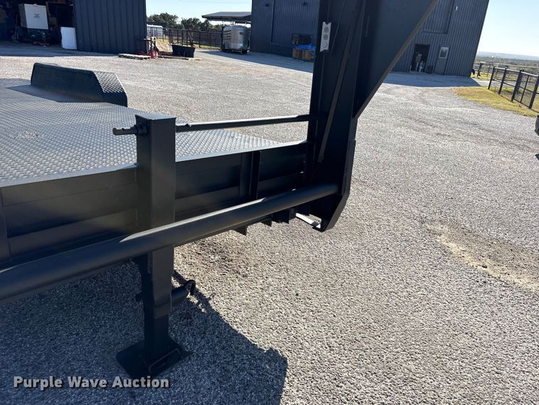 image for item ET7223 1999 Diamond 20' Utility tilt deck equipment trailer