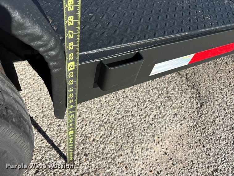 image for item ET7223 1999 Diamond 20' Utility tilt deck equipment trailer