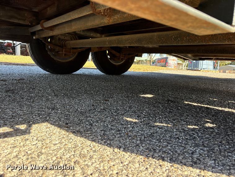 image for item ET7223 1999 Diamond 20' Utility tilt deck equipment trailer