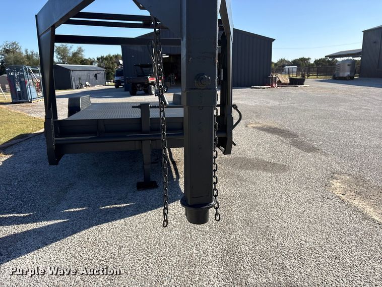 image for item ET7223 1999 Diamond 20' Utility tilt deck equipment trailer