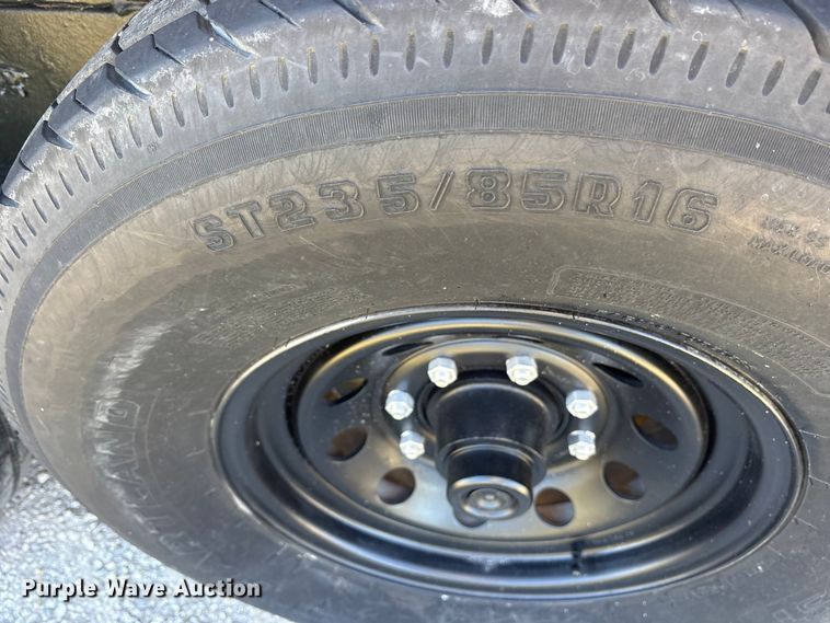 image for item ET7223 1999 Diamond 20' Utility tilt deck equipment trailer