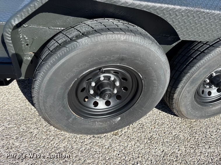 image for item ET7223 1999 Diamond 20' Utility tilt deck equipment trailer