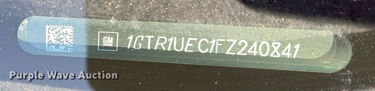 image for item ET7253 2015 GMC Sierra 1500 Double Cab pickup truck