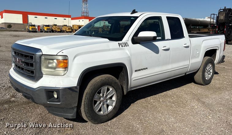 image for item ET7258 2015 GMC Sierra 1500 Double Cab pickup truck
