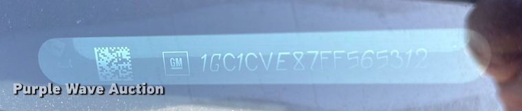 image for item ET7260 2015 Chevrolet Silverado 2500HD Crew Cab pickup truck