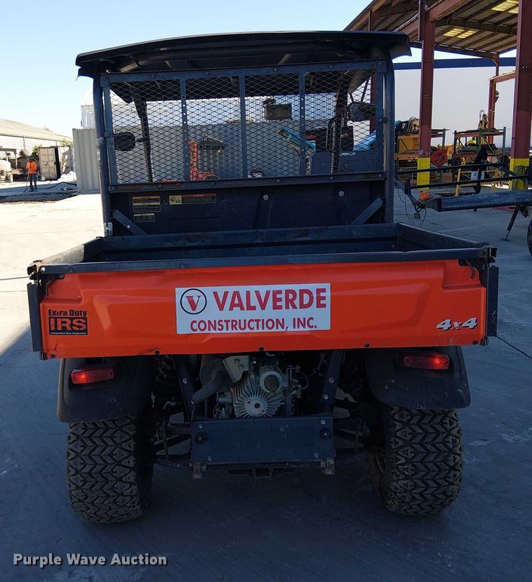 image for item EU2593 2015 Kubota RTV-X900 utility vehicle